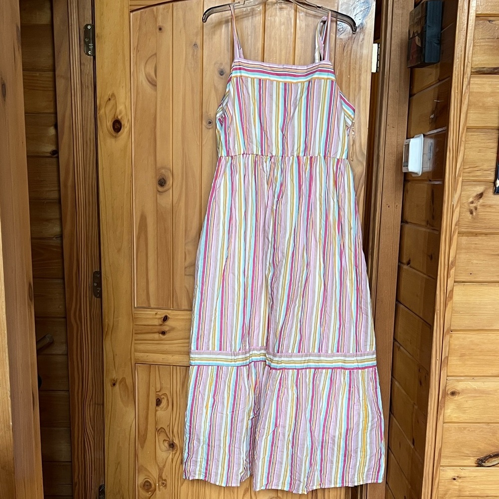 Lane Bryant cotton midi dress